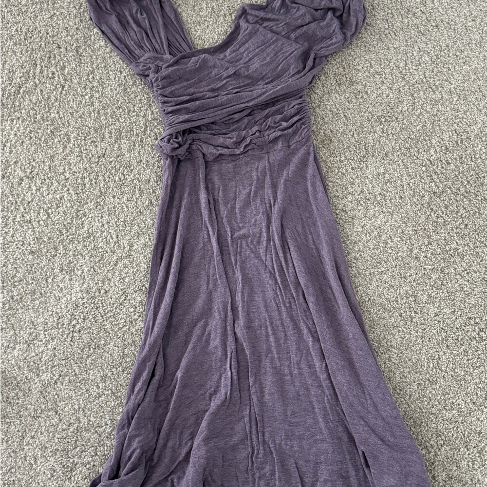 Plenty Tracy Reese Anthro Elegant Lavender Draped Dress - Picture 3 of 7